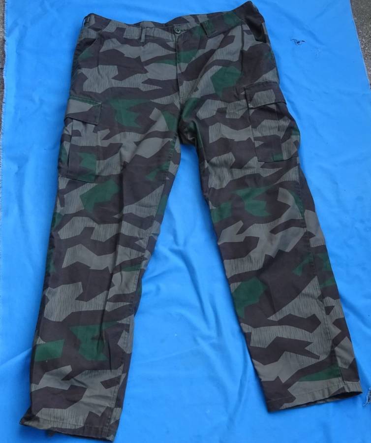 US Ranger Pants / Trousers german WW II camo color size XL (D4/68)