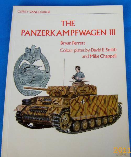 Book Osprey Vanguard 16 The Panzerkampfwagen III (0J06)