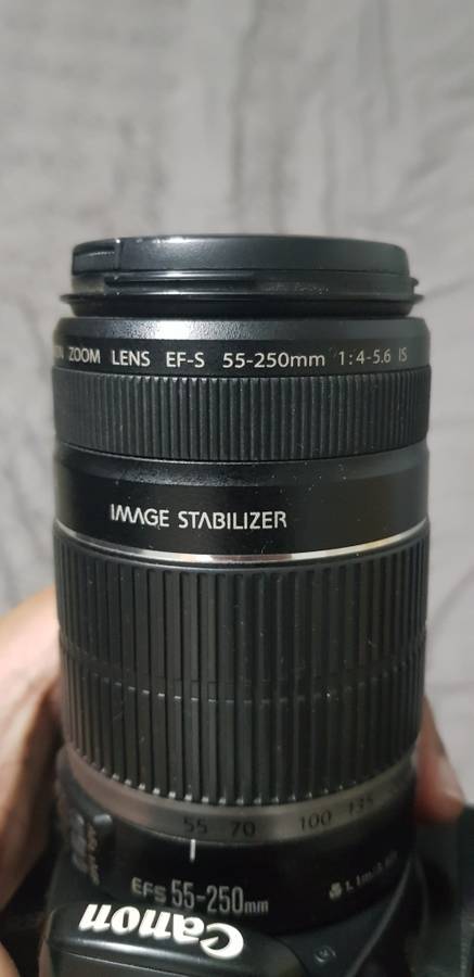 CANON EOS KISS X2(450D equiv)  Canon EF-S 55-250mm IS Lens