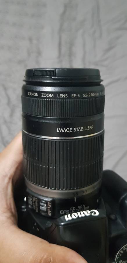 CANON EOS KISS X2(450D equiv)  Canon EF-S 55-250mm IS Lens
