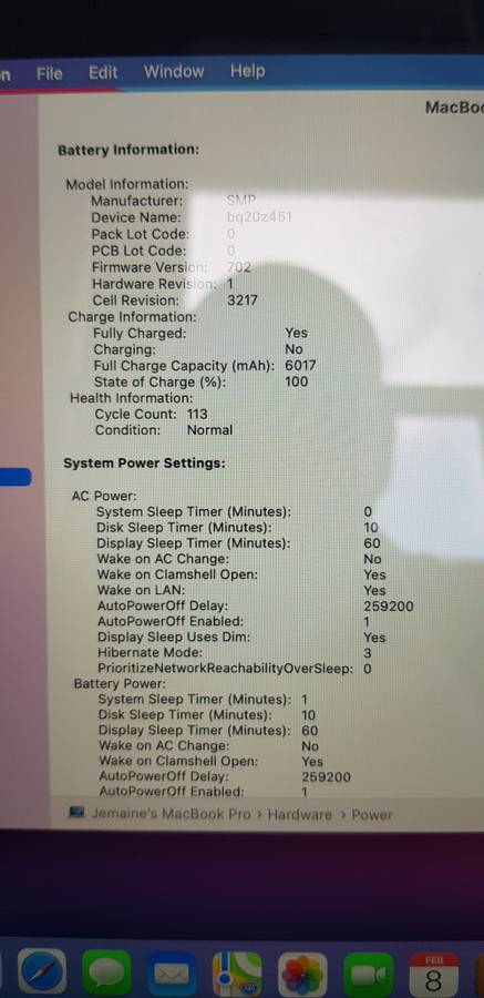 13` MACBOOK PRO - RETINA - 256GB SSD - 8GB - I5 - EARLY 2015