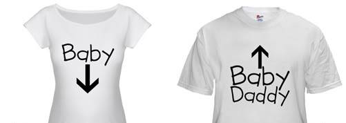 MATERNITY T-SHIRT COMBO SET (FOR MUM & DAD)