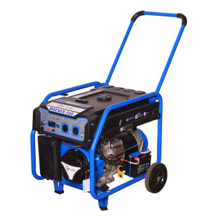 MAC AFRIC 6.5 kVA (5 KW) Standby Petrol Generator (with T.F.V meter)