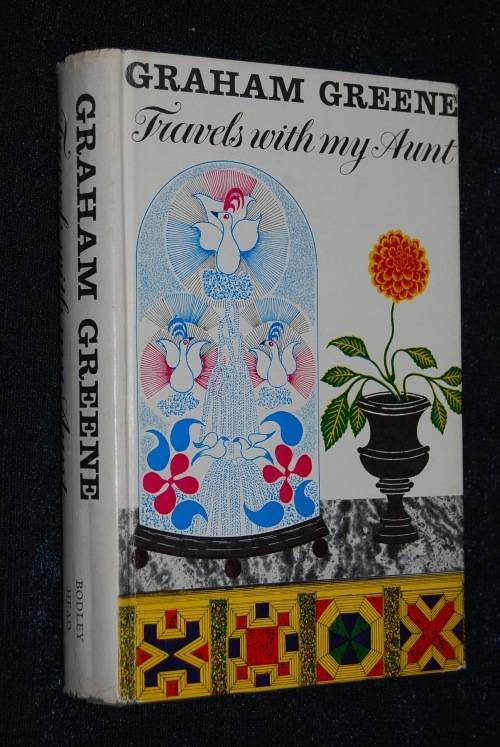 TRAVELS WITH MY AUNT BY GRAHAM GREENE 1969 1ST EDITION