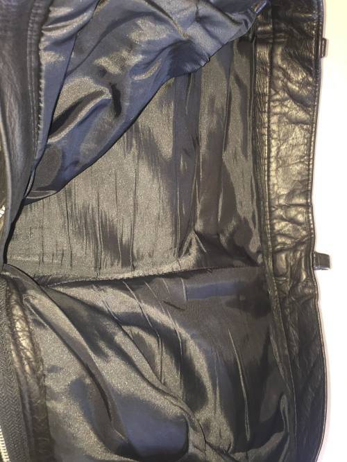 LEATHER BOOTLEG TROUSER WAIST 31 LENGTH 34 MADE IN ENGLAND