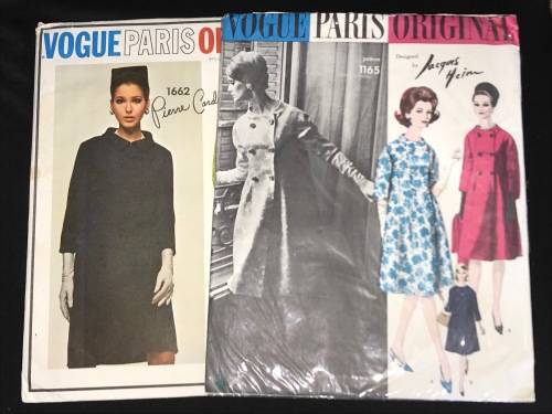 VINTAGE VOGUE FASHION PATTERNS