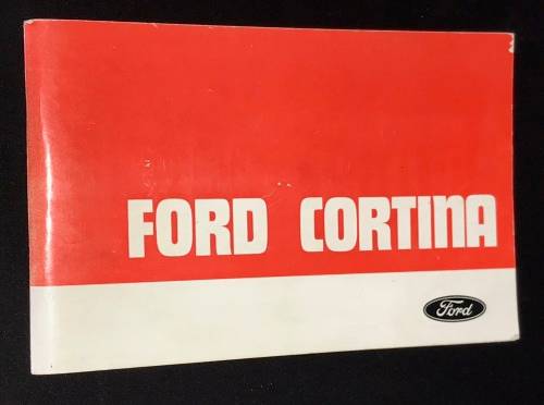 FORD CORTINA 1973 OWNER'S HANDBOOK