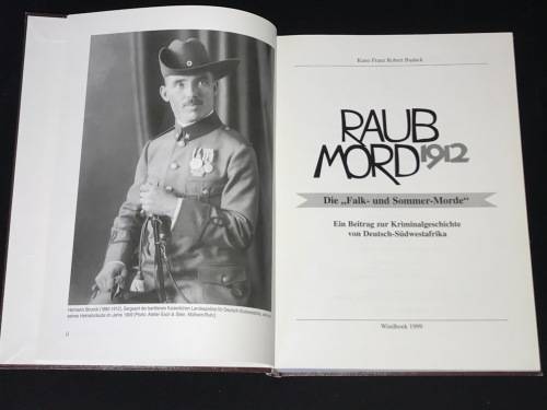 RAUB MORD 1912 KUNO FRANZ ROBERT BUDACK