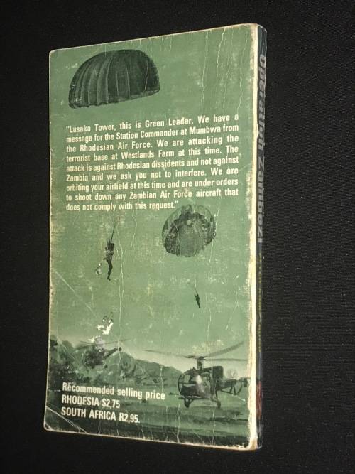 OPERATION ZAMBEZI THE RAID INTO ZAMBIA BY PETER ARMSTRONG SIGNED