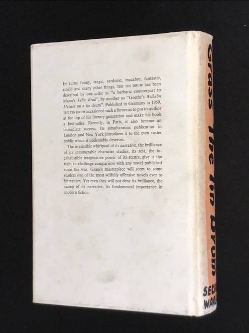 THE TIN DRUM BY GUNTHER GRASS 1ST UK EDITION 1962