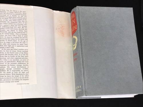 THE TIN DRUM BY GUNTHER GRASS 1ST UK EDITION 1962