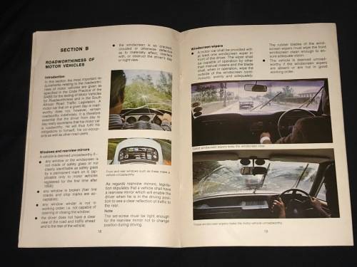 THE MOTOR CAR DRIVER AS ROAD USER VINTAGE BOOKLET