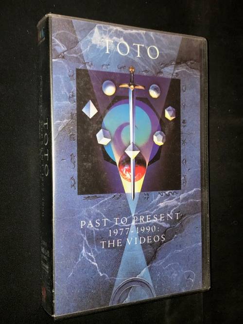 TOTO PAST TO PRESENT 1977-1990 THE VIDEOS VHS CASSETTE