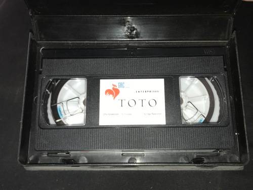 TOTO PAST TO PRESENT 1977-1990 THE VIDEOS VHS CASSETTE
