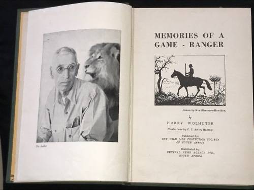 MEMORIES OF A GAME RANGER BY HARRY WOLHUTER
