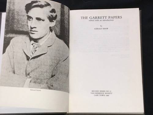 VRS/VRV #15  SECOND SERIES THE GARRETT PAPERS 1984