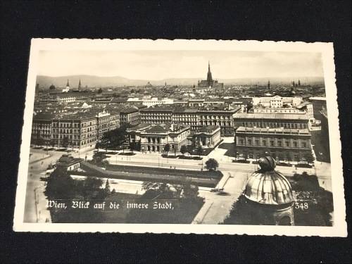1941 POSTCARD OF VIENNA AUSTRIA FELDTPOST