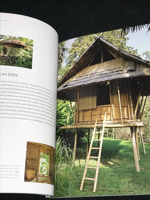 A SHELTER IN THE GARDEN PLAY HOUSES TREE HOUSES GAZEBO`S