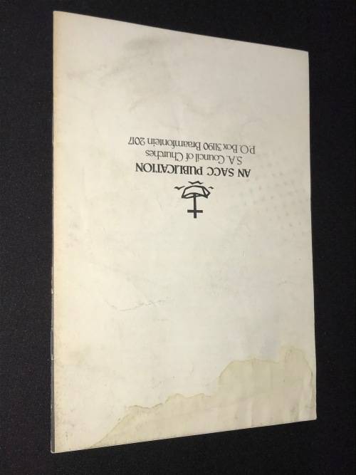 CHRISTIANS AND APARTHEID AN INFORMATION PAPER
