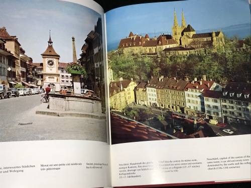 VINTAGE BOOKS OF SWITZERLAND X 2