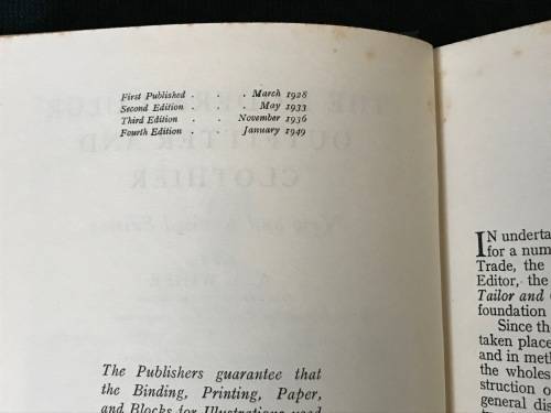 THE MODERN TAILOR OUTFITTER AND CLOTHIER BY A.A. WHIFE  3 VOLUMES SET