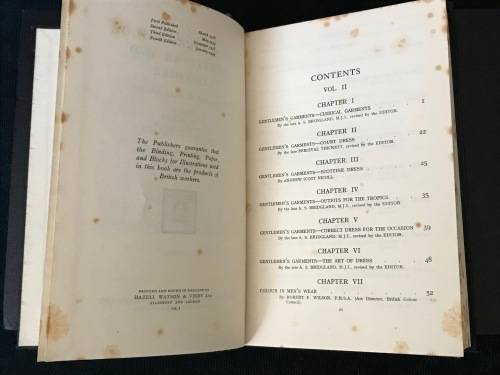 THE MODERN TAILOR OUTFITTER AND CLOTHIER BY A.A. WHIFE  3 VOLUMES SET