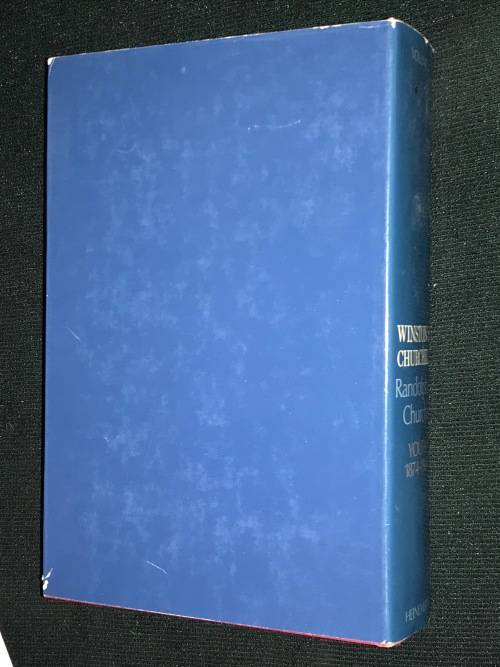 WINSTON S. CHURCHILL YOUTH 1874 - 1900 BY RANDOLPH S. CHURCHILL