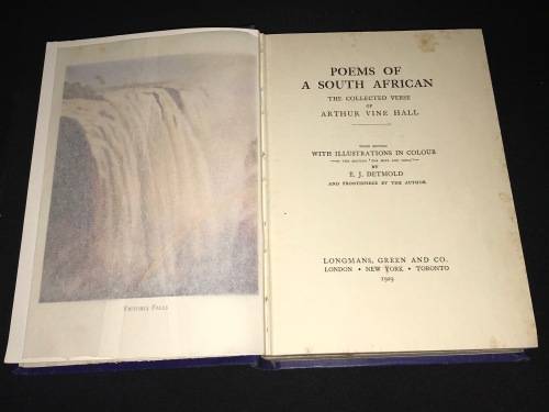 POEMS OF A SOUTH AFRICAN THE COLLECTED VERSE OF A. VINE HALL ILLUSTRATED VERSION