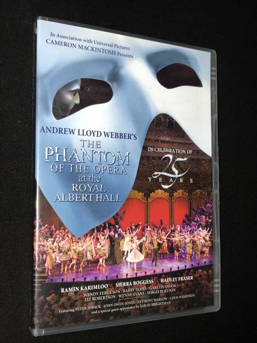 ANDREW LLOYD WEBBER'S THE PHANTOM OF THE OPERA AT THE ROYAL ALBERT HALL DVD