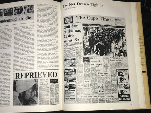 A NEWSPAPER HISTORY OF SOUTH AFRICA BY VIC ALHADEFF