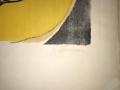 H SHERMAN NUDE LIMITED EDITION LITHOGRAPH