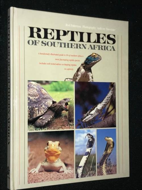 REPTILES OF SOUTHERN AFRICA BY ROD PATTERSON SIGNED COPY