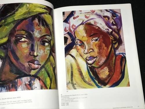 BONHAMS SOUTH AFRICAN AND MODERN AFRICAN ART CATALOGUE LONDON 26 OCT 2010