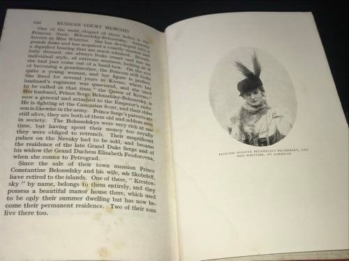 RUSSIAN COURT MEMOIRS 1914-16 WITH SOME ACCOUNT OF COURT, SOCIAL AND POLITICAL LIFE IN PETROGRAD....