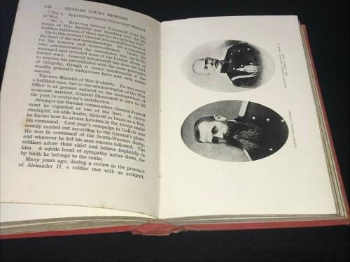 RUSSIAN COURT MEMOIRS 1914-16 WITH SOME ACCOUNT OF COURT, SOCIAL AND POLITICAL LIFE IN PETROGRAD....