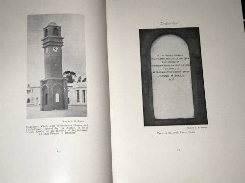 FIRST STEPS IN CIVILIZING RHODESIA BY JEANNIE M. BOGGIE 1953