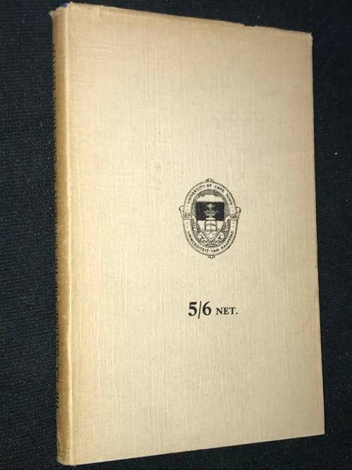 THE SOUTH AFRICAN COLLEGE AND THE UNIVERSITY OF CAPE TOWN BY ERIC WALKER