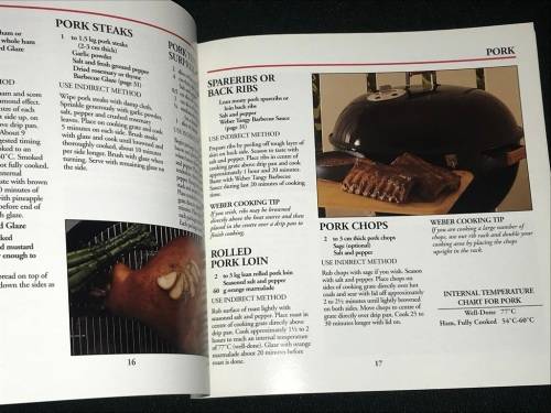 WEBER`S USER GUIDE RECIPES