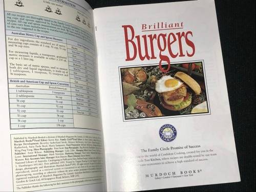 FAMILY CIRCLE BRILLIANT BURGERS