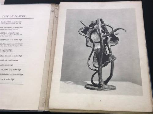 TWELVE BRONZES BY JACQUES LIPCHITZ 16 COLLOTYPE PLATES WITH INTRODUCTORY NOTE NEW YORK 1943