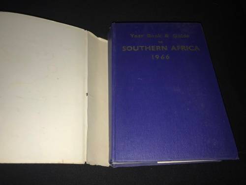 YEAR BOOK & GUIDE TO SOUTHERN AFRICA 1966