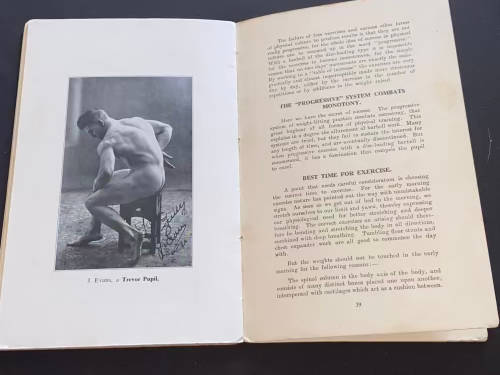 TRAINING FOR GREAT STRENGTH BY CHAS. T. TREVOR VINTAGE