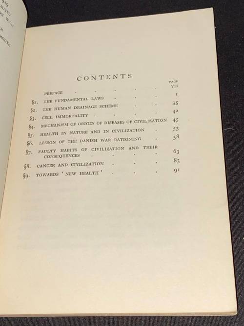 THE PREVENTION OF THE DISEASES PECULIAR TO CIVILIZATION BY SIR ARBUTHNOT LANE