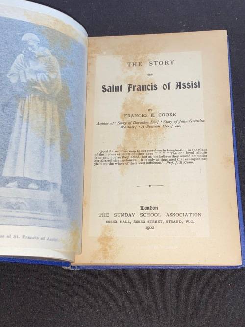 THE STORY OF ST. FRANCIS OF ASSIS BY FRANCIS E. COOKE