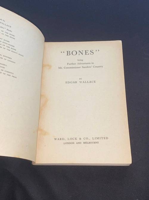 BONES BY EDGAR WALLACE