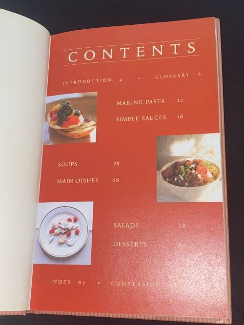 PASTA NOODLES, LASAGNA, RAVIOLI, PESTOS A GOURMET PANTRY COOK BOOK BY JANE STACEY