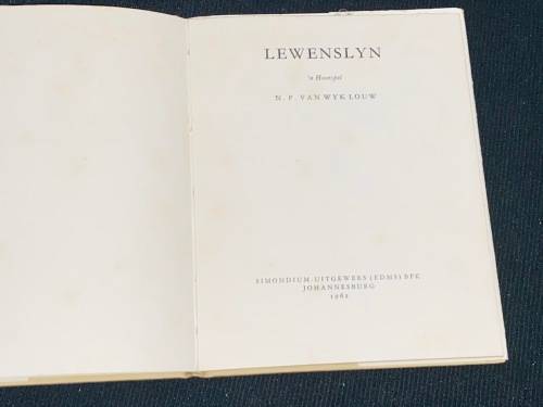 LEWENSLYN DEUR N.P. VAN WYK LOUW