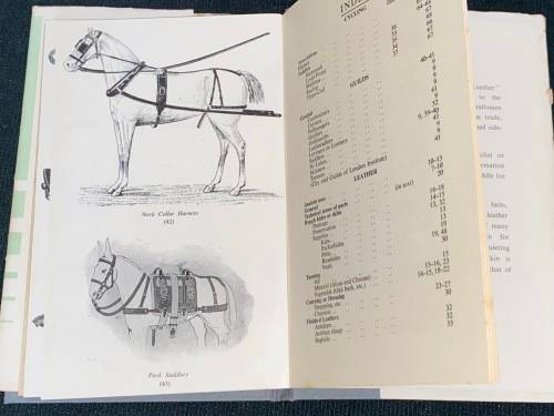 PIPE DREAMS ABOUT LEATHER & SADDLES RIDING,CYCLING, DRIVING & PACK BY LEONARD K MASON