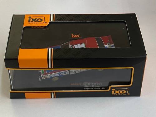 IXO DATSUN VIOLET GT #6 RALLYE COTE D`IVORIE 1981