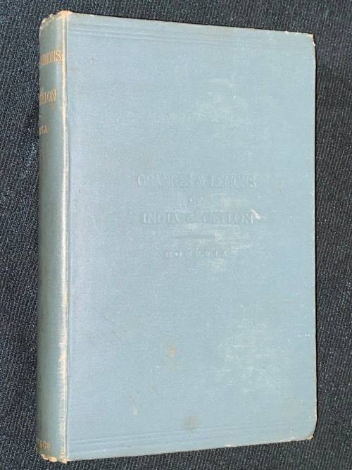 THE CULTIVATED ORANGES AND LEMONS ETC OF INDIA AND CEYLON BY E. BONAVIA  1888